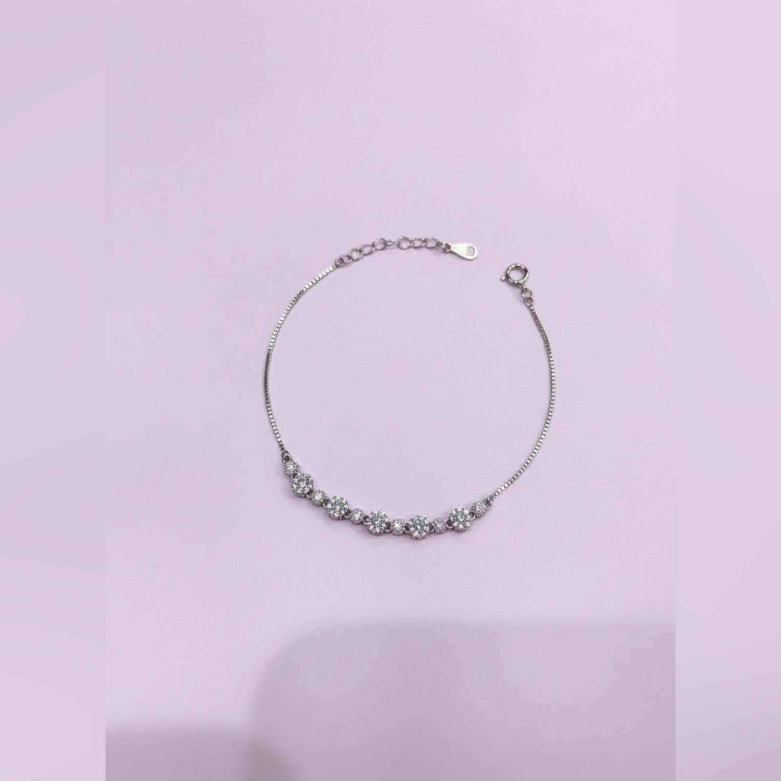 925 Charming Flower Bracelet